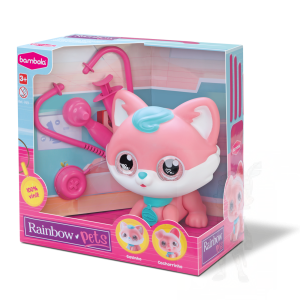 BONECO RAINBOW PETS DODOI GATINHO