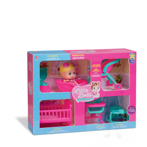 BONECA LITTLE DOLLS CASINHA