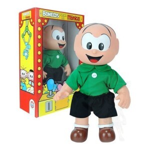 BONECO CEBOLINHA -  TURMA DA MÔNICA TRADICIONAL